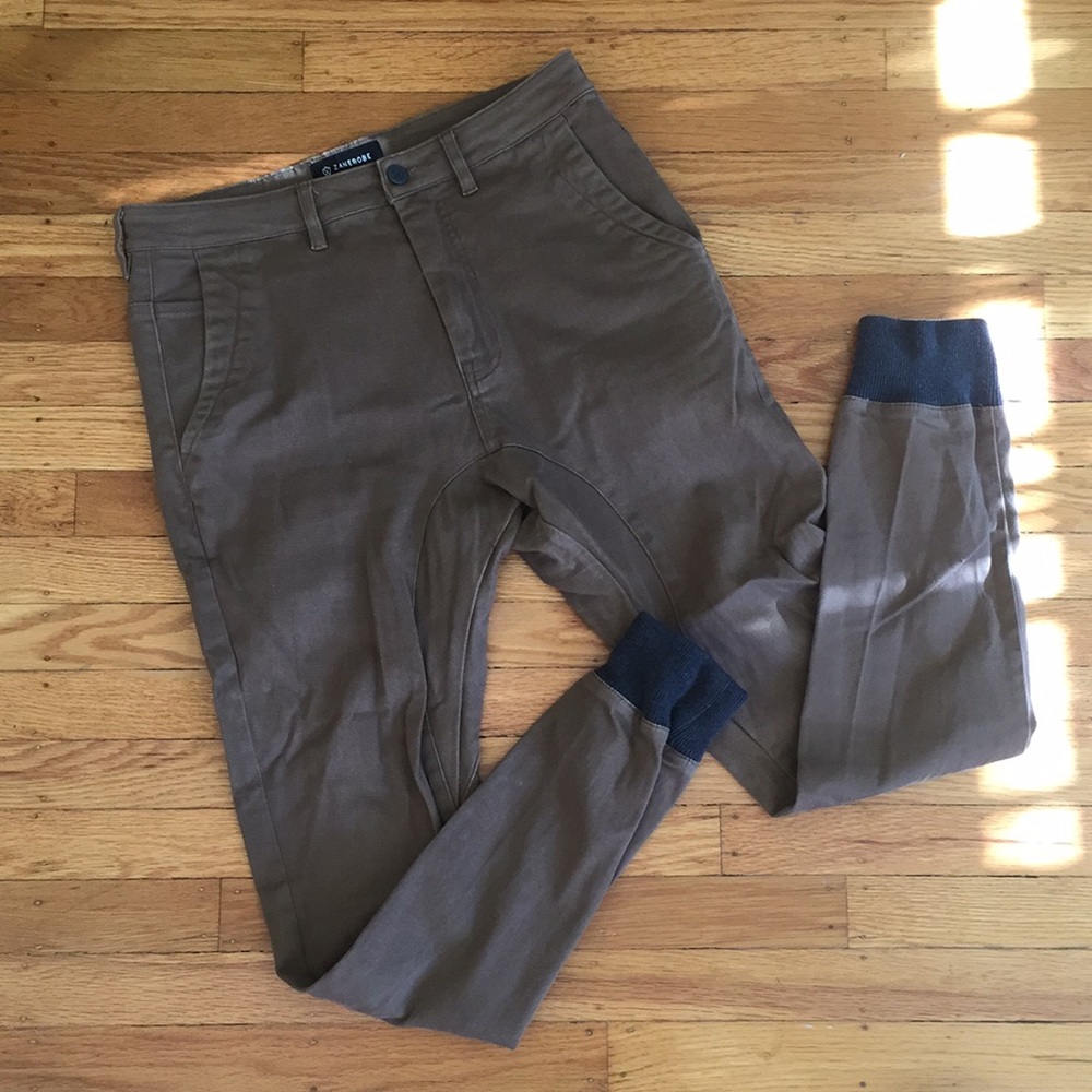 Zanerobe Men’s size 30 Joggers with detailing